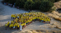  Un corazón amarillo para situar a Castrojeriz