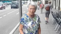  Lolita, la peregrina que hizo su cuarto Camino de Santiago con 91 años