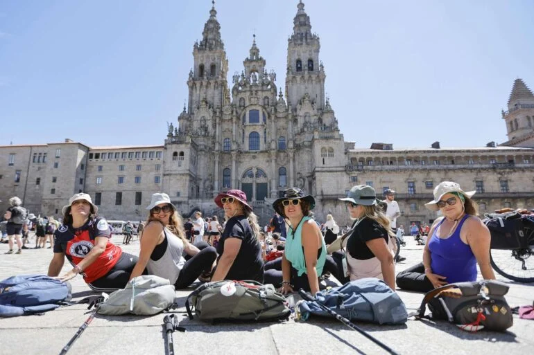 Les plaintes reviennent en raison de signes d'incivilités dans le dernier kilomètre du Camino de Santiago
