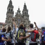 Una española cautiva TikTok  por el Camino de Santiago