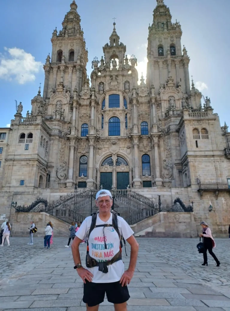 34 Caminos de Santiago a sus 71 años