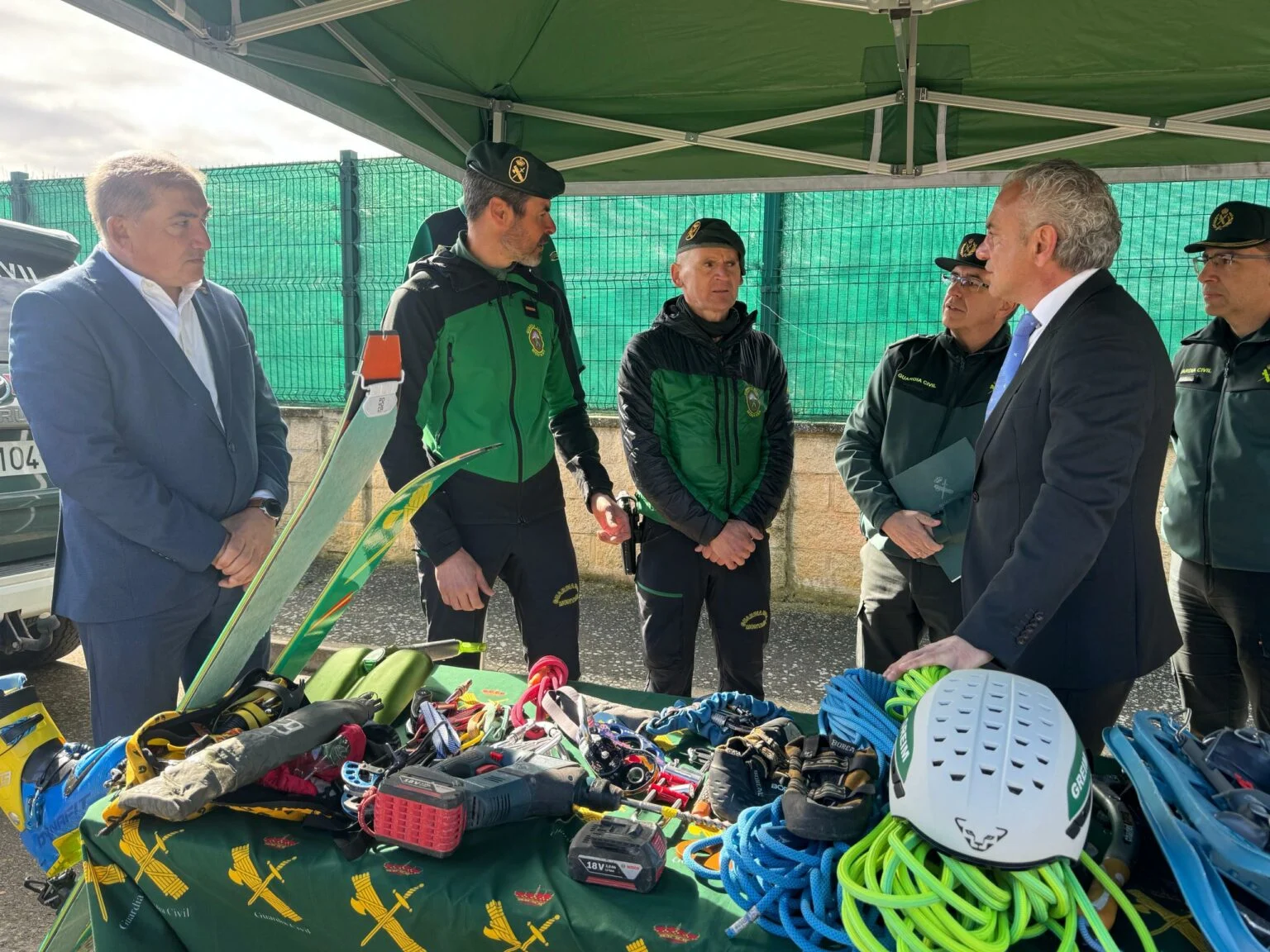 La Guardia Civil presenta el plan de seguridad Jacobea 2025