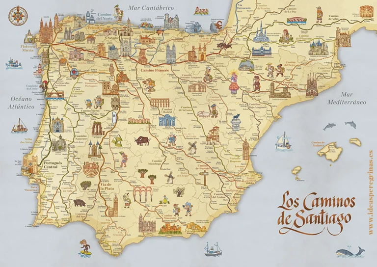La tua guida definitiva per scegliere il Cammino di Santiago ideale quest'estate