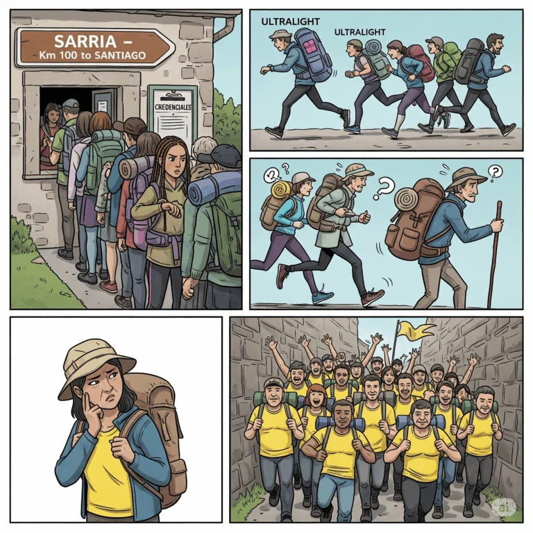 De Sarria à Santiago : le pèlerinage express des pèlerins