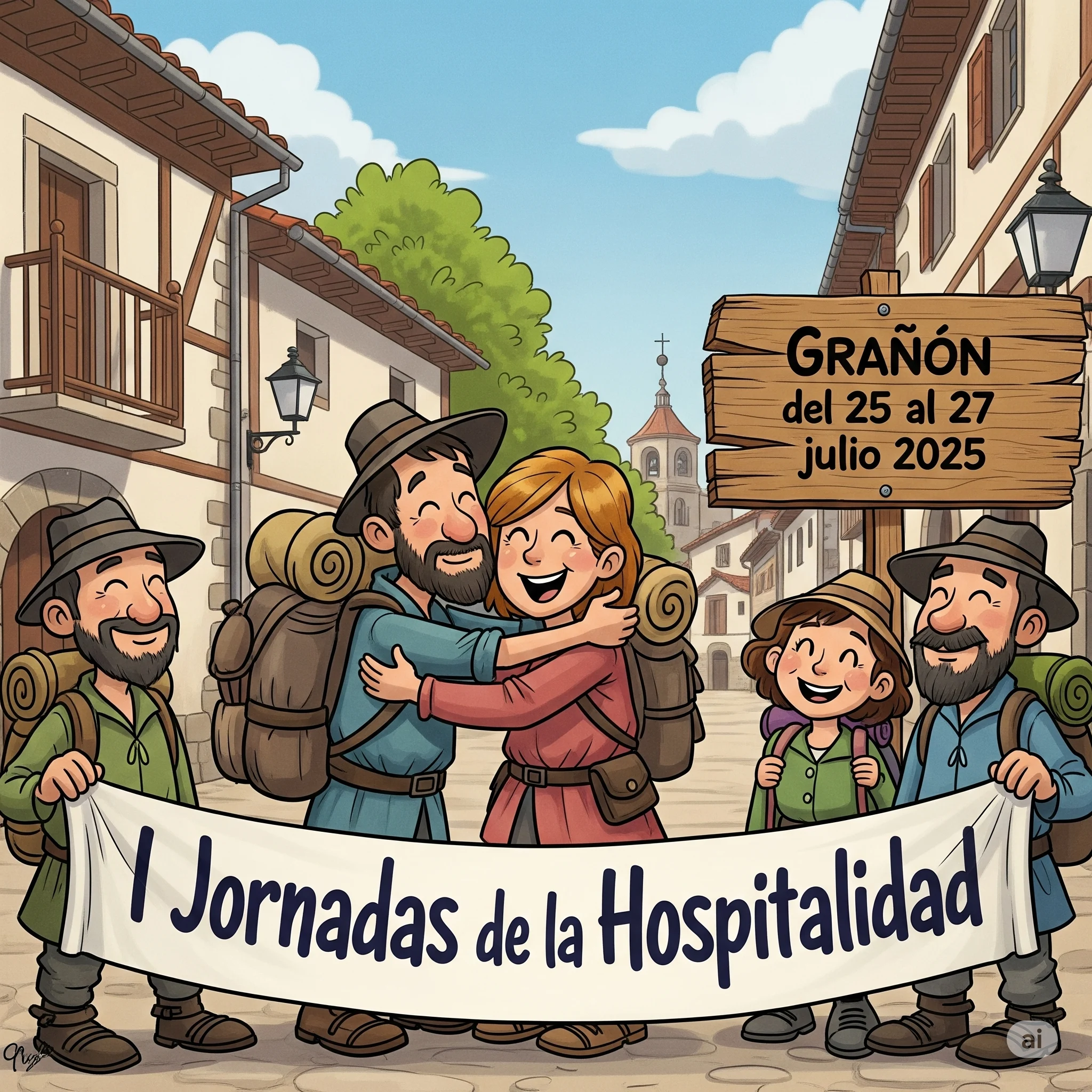 ¡Grañón Abre los Brazos al Alma del Camino!