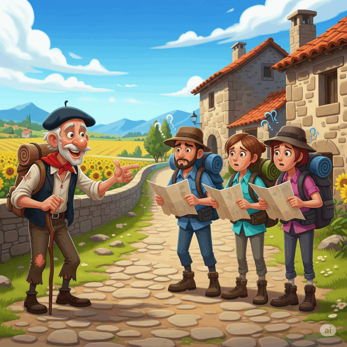 Los Mayores en el Camino