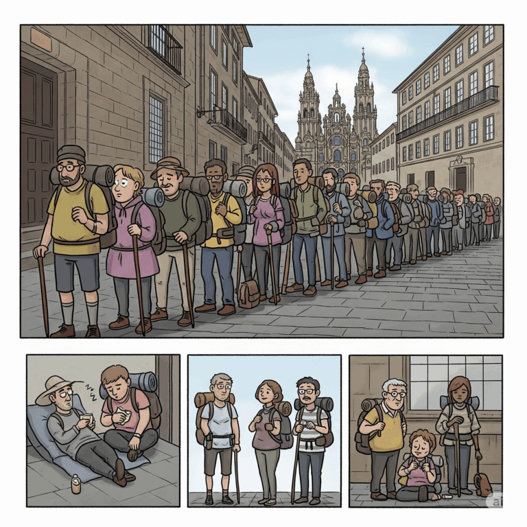 La Compostela ahora se recoge ¡¡¡con ticket del Mercadona!!!