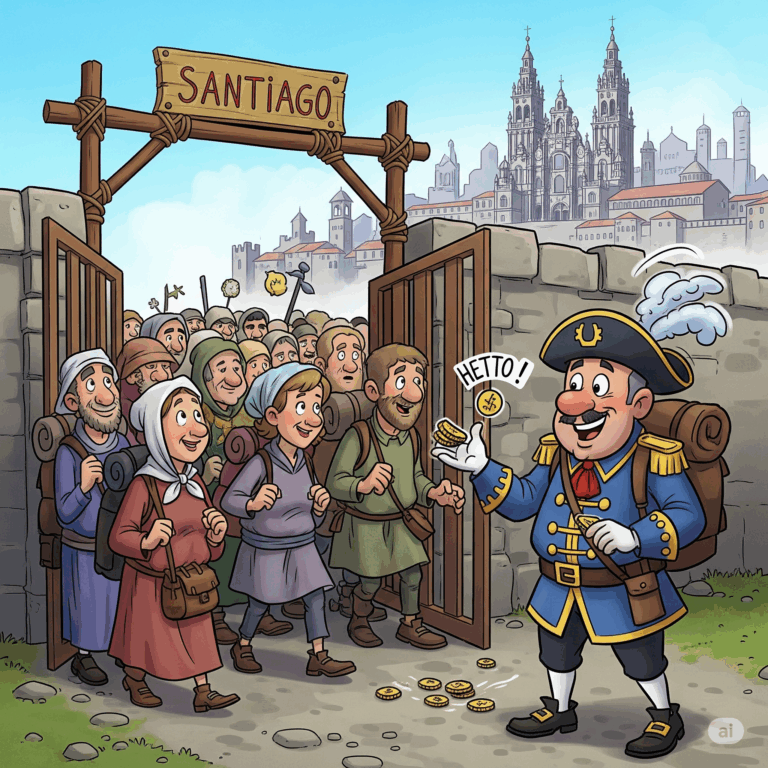 ¡La Compostela ahora viene con recargo!