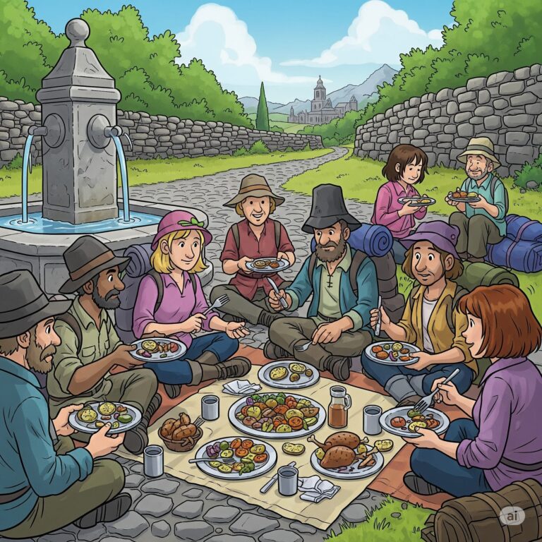 Comer en el Camino de Santiago: Sorpresas Digestivas