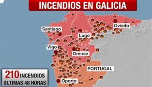 Alerta por Incendios Forestales en el Camino de Santiago