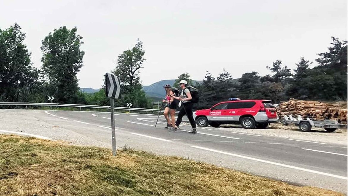 Tragedia en el Camino de Santiago Peregrino frances pierde la