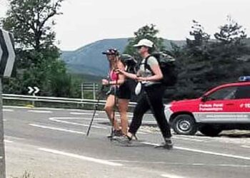 ¡¡¡UNA PEREGRINA ATROPELLADA EN EL CAMINO FRANCÉS!!! 2 ¡¡¡UNA PEREGRINA ATROPELLADA EN EL CAMINO FRANCÉS!!!