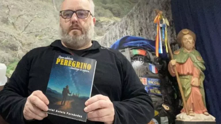 Daniel Antelo presenta su nuevo libro del Camino