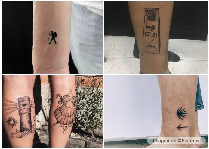 Tatuajes del Camino de Santiago