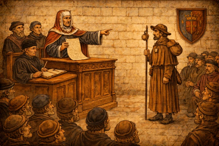 Cando a peregrinación era un castigo: pena do Camiño de Santiago
