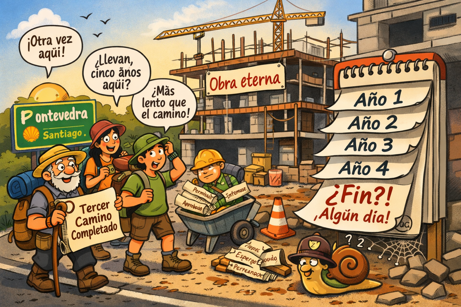 Cinco años esperando… en el Camino