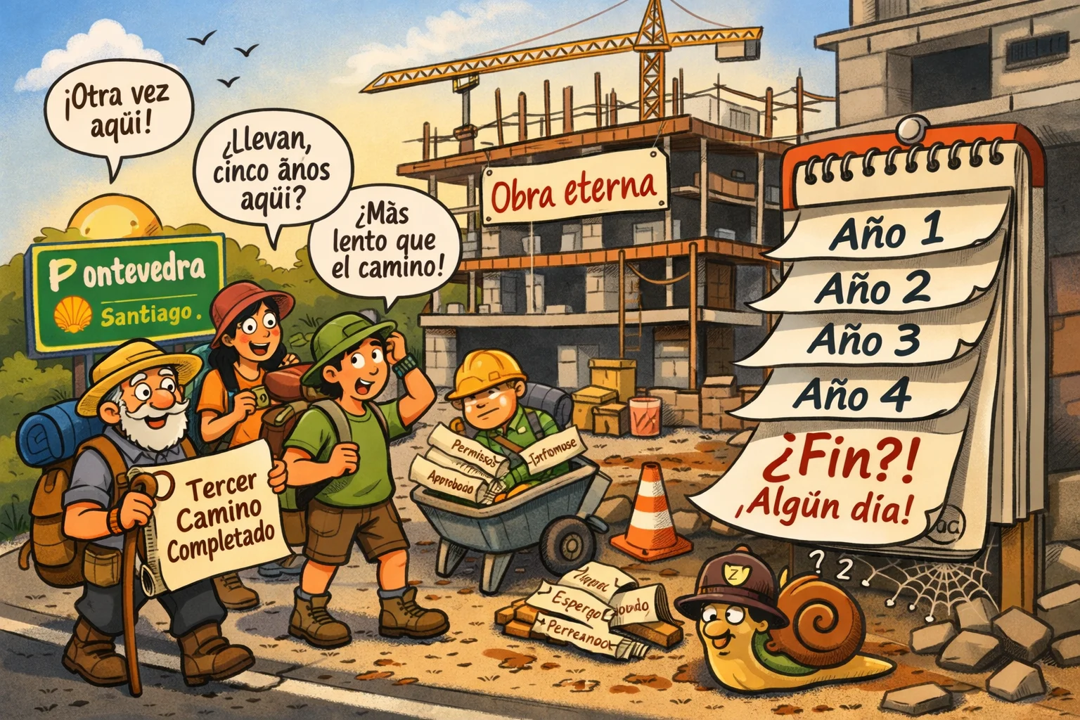 Cinque anni di attesa... sul Cammino