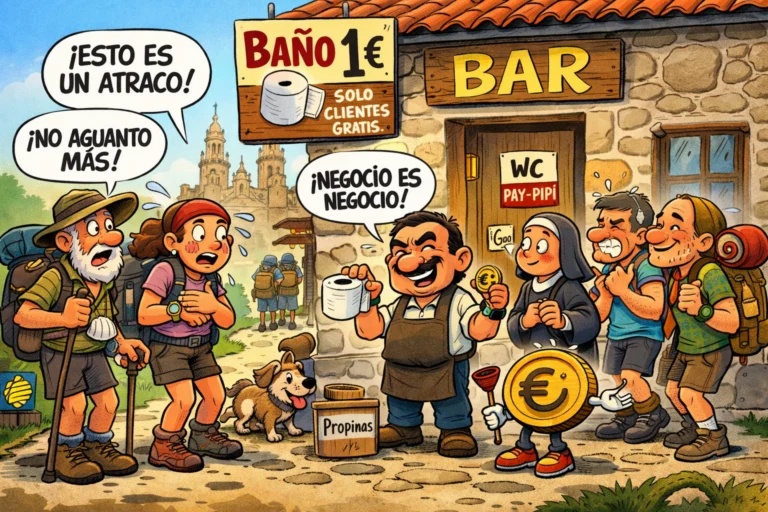 Comencen a cobrar per anar al bany al Camí