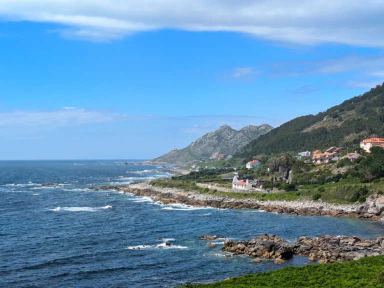 Camiño da costa portuguesa en primavera