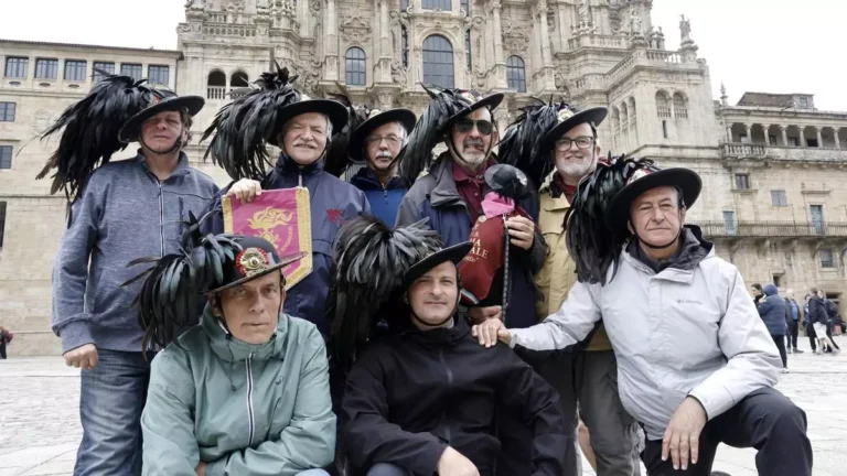 Vétérans d'une équipe d'élite italienne : Cammino di Santiago