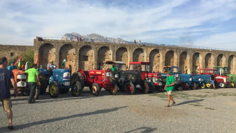 11 friends, 9 tractors and a dream on the Camino