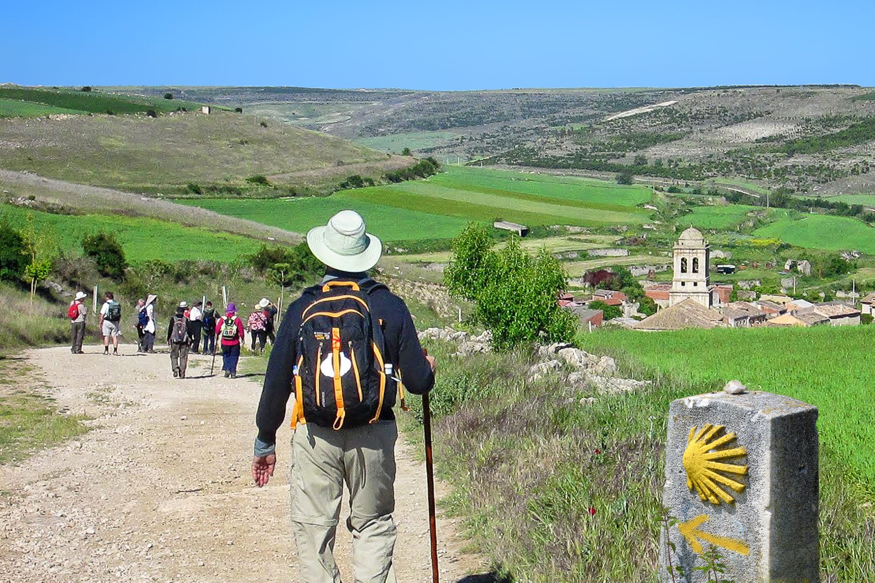 Cada vez más colombianos hacen el Camino de Santiago