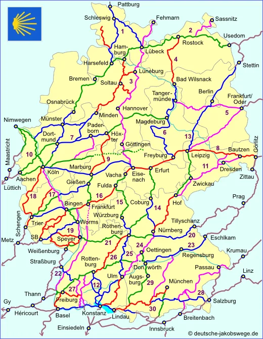 CAMINO DI SANTIAGO GERMANIA