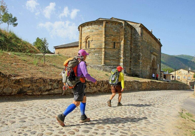 Colombianos en el Camino de Santiago