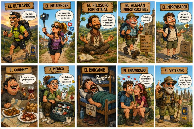 tiposde compañeros del camino

