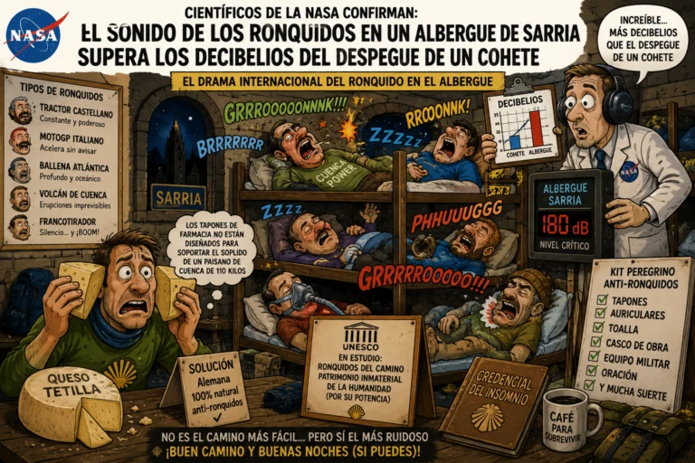 L'OTAN confon els roncs d'un alberg de Sarria amb un bombardeig