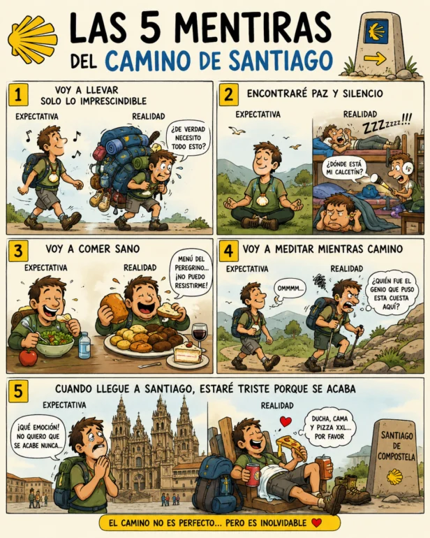 Les 5 mentides que t'expliques abans del Camí