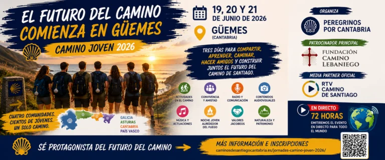 #JCJ 2026: Cantabria impulsa la gran cita juvenil del Camino
