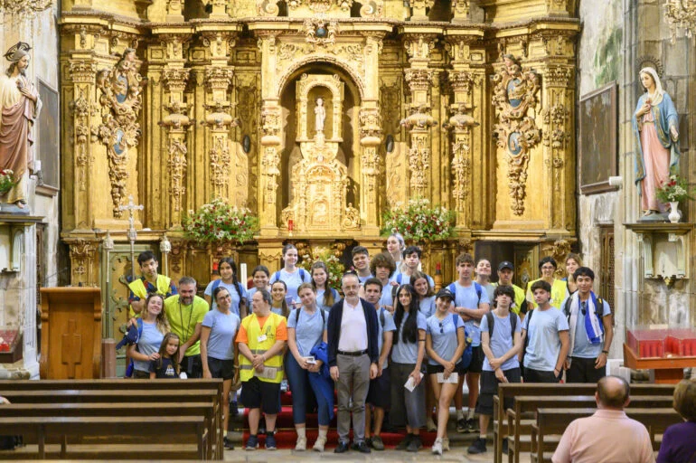 Amipa: Third day of the Way to Inclusion receiving pilgrims at Escravitude