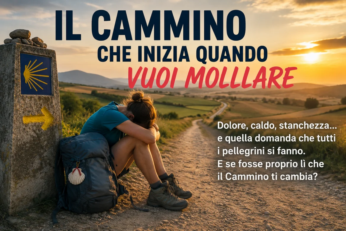 Il Cammino che inizia quando vuoi mollare