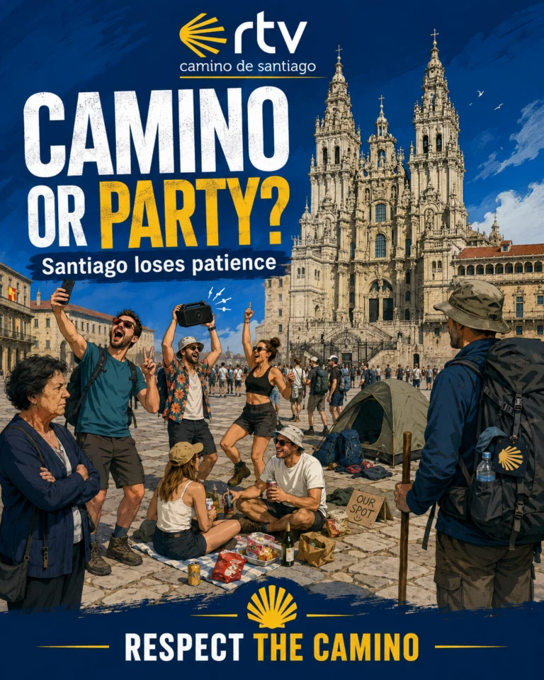 Chemin ou fête ? Les habitants de Santiago perdent patience