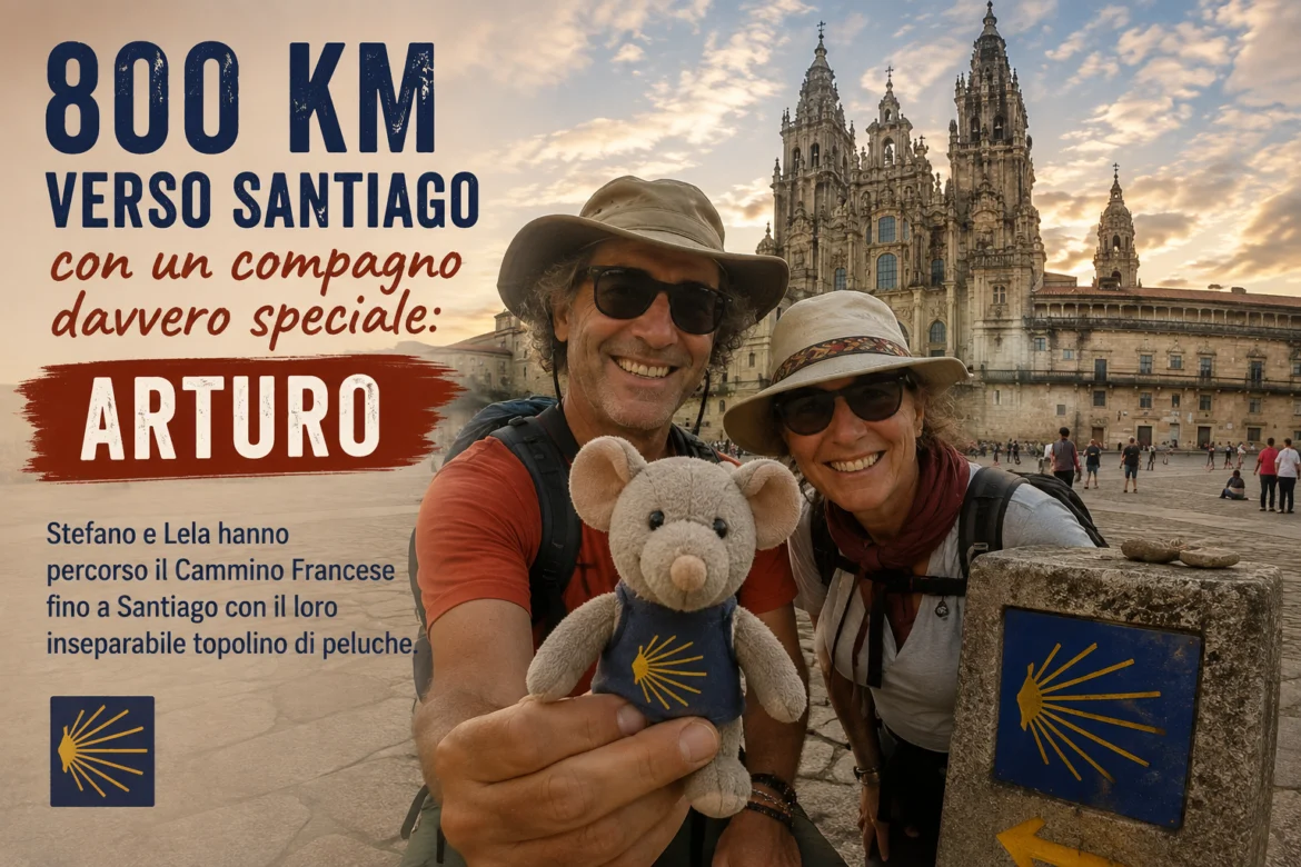 800 km verso Santiago con un compagno speciale: Arturo