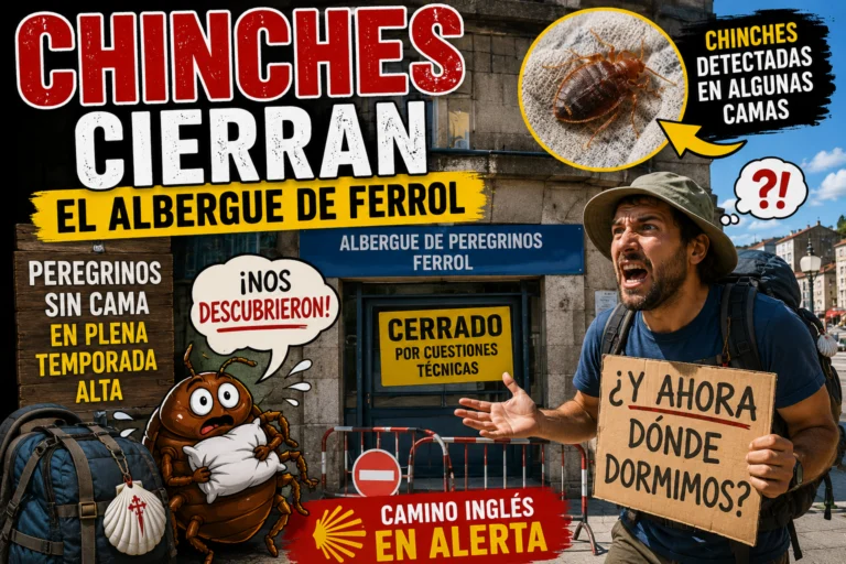 Los Chinches cierran el albergue de Ferrol