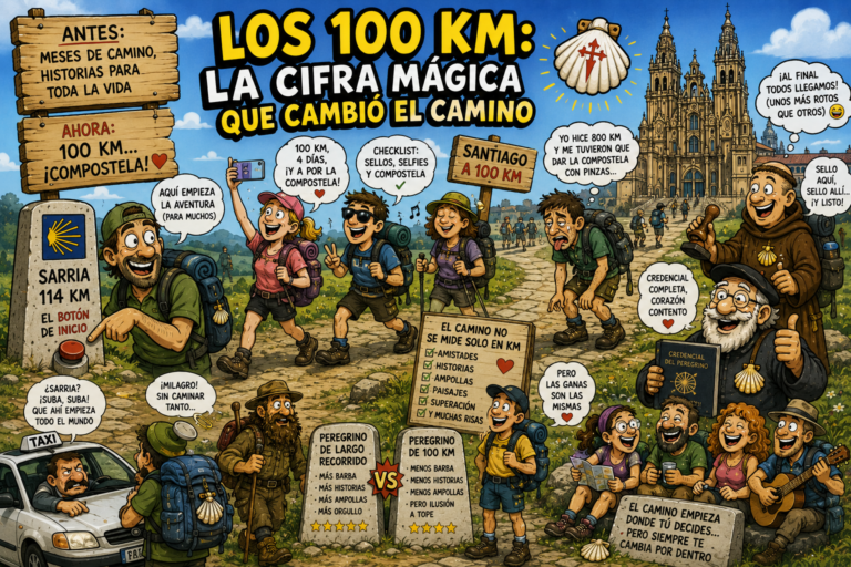 100 km: suficientes para la Compostela… ¿y para ser peregrino?