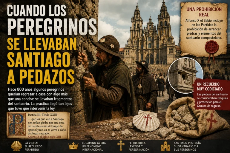 Il giorno in cui dovevano proteggere Santiago dai pellegrini