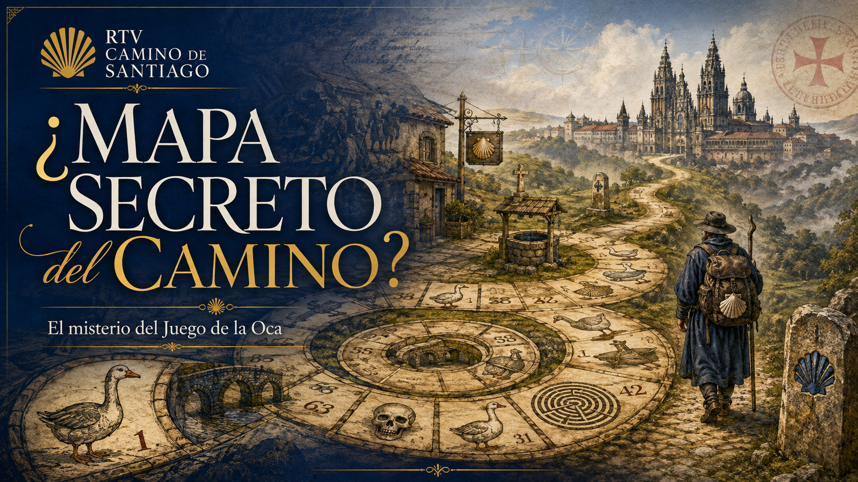¿Es el Juego de la Oca un mapa secreto del Camino?