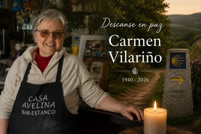 El Camino Inglés de luto: muere Carmen Vilariño