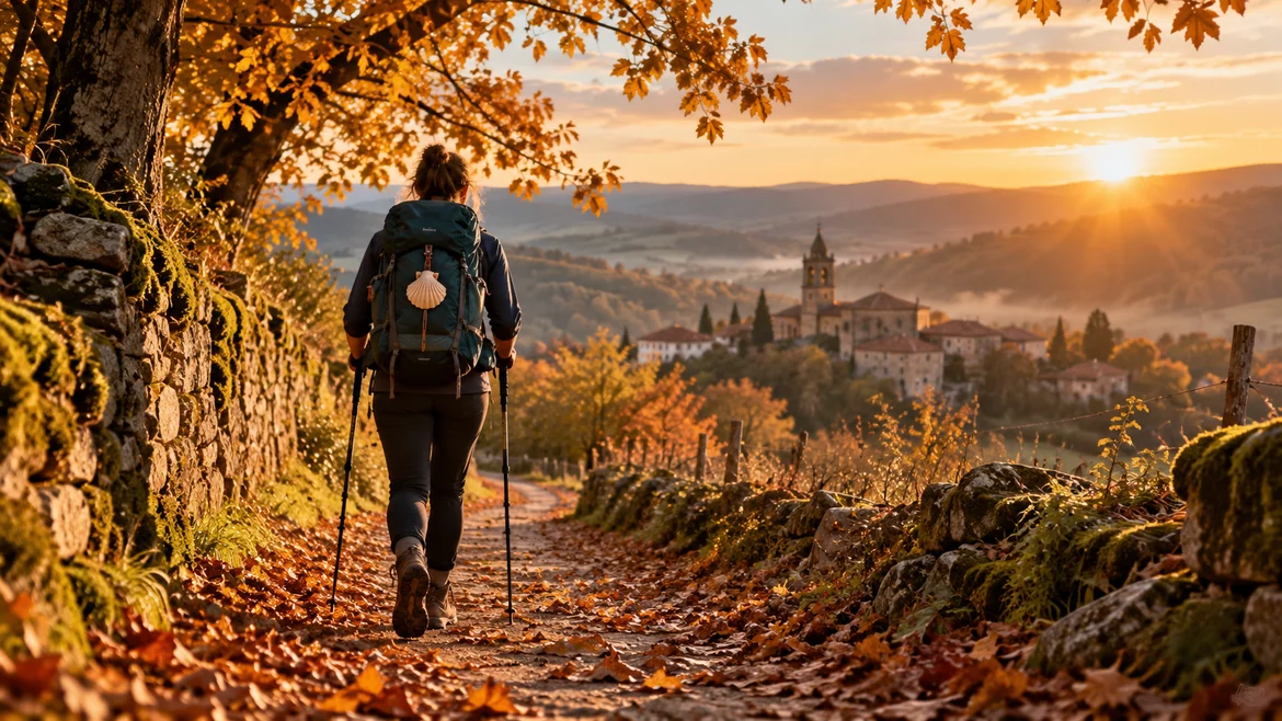 Der Herbst ist die beste Zeit für den Jakobsweg