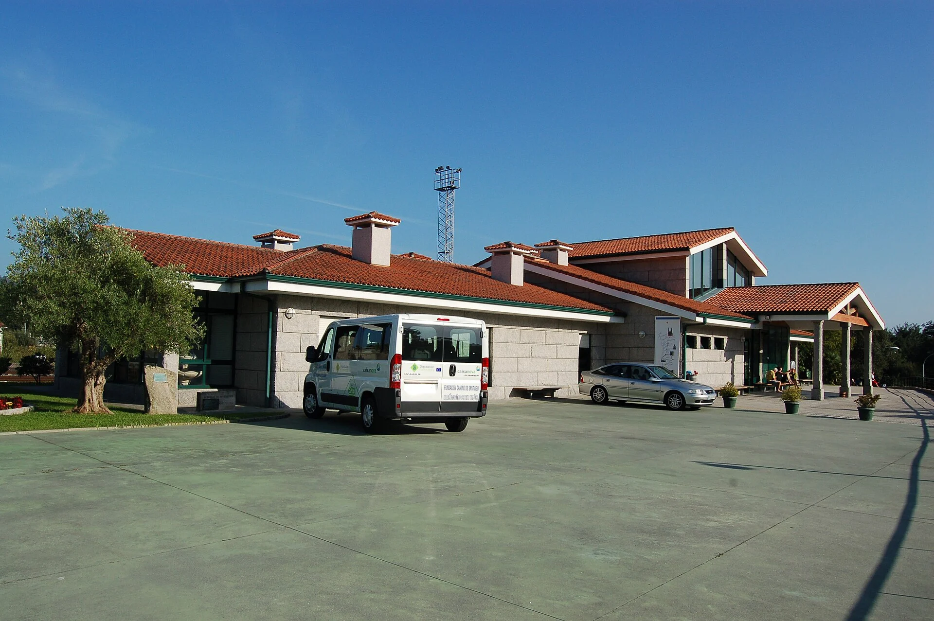 Hostel for pilgrims on the Camino de Santiago