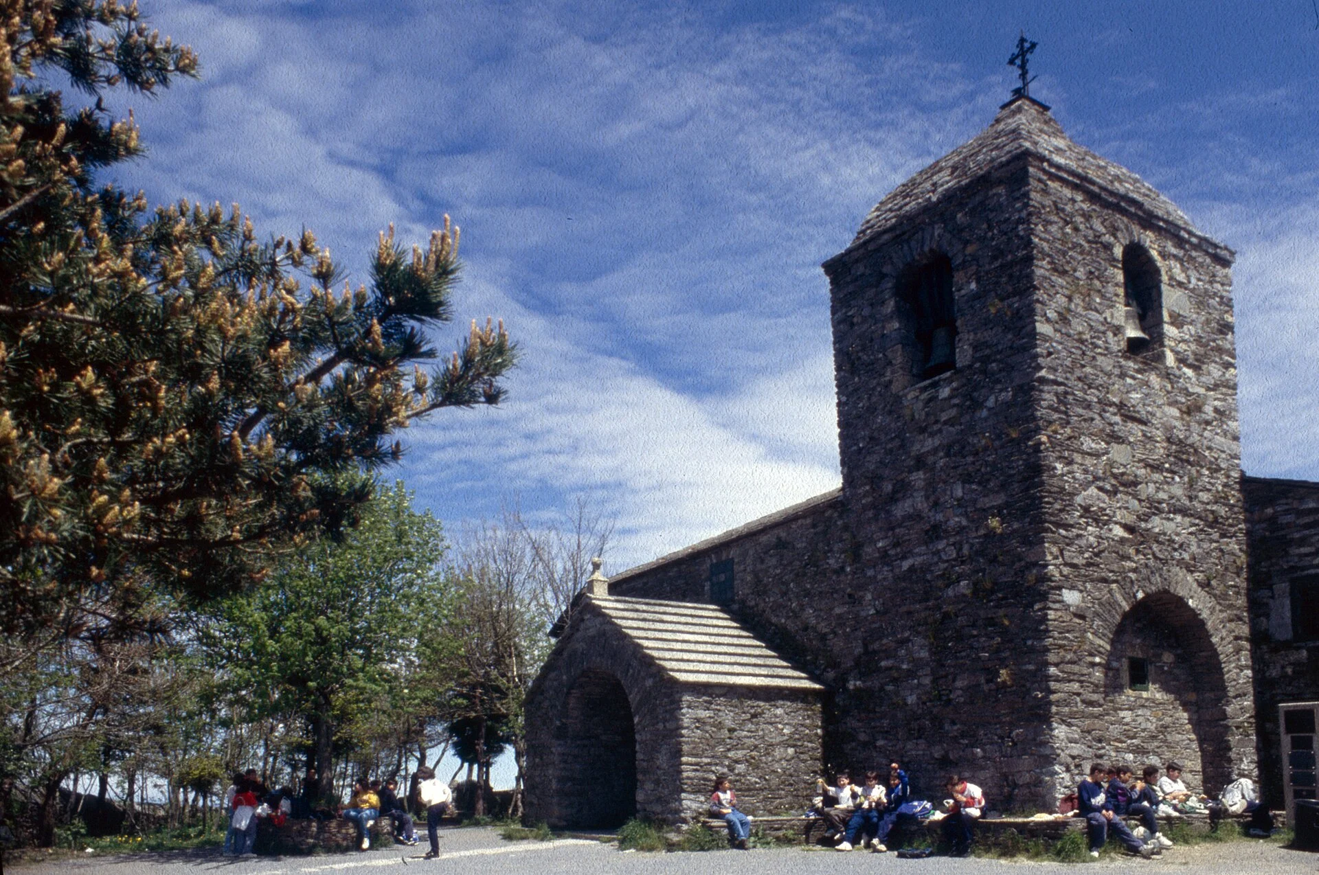 Santa Maria a Real de O Cebreiro eliza (Lugo)