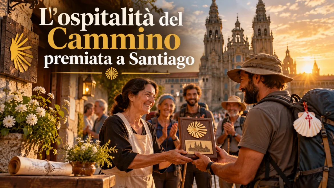 L'ospitalità del Camí premiata Santiago