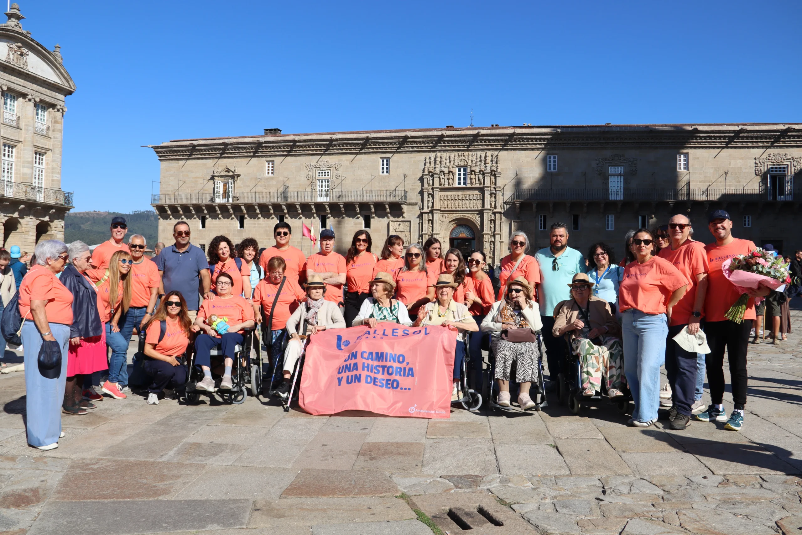 Alegría vuelve al Camino acompañada