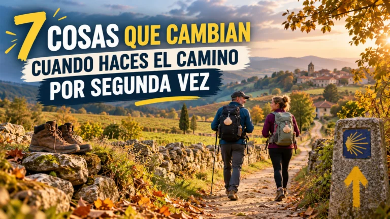 7 cosas que cambian cuando haces el Camino por segunda vez