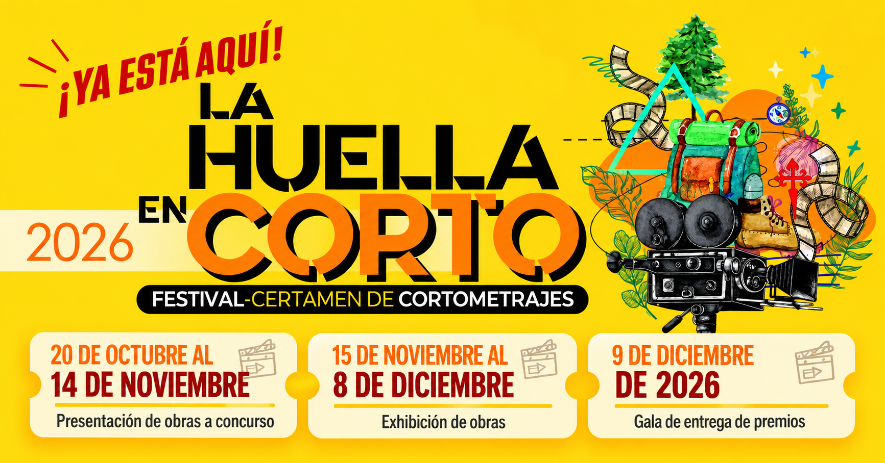 La Huella en Corto abre hoy su convocatoria